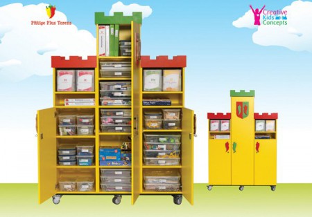 dit is de kast waar de handleidingen van de projecten in zitten.